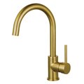 Fauceture LS8233DL Concord Single-Handle Vessel Faucet, Brushed Brass LS8233DL